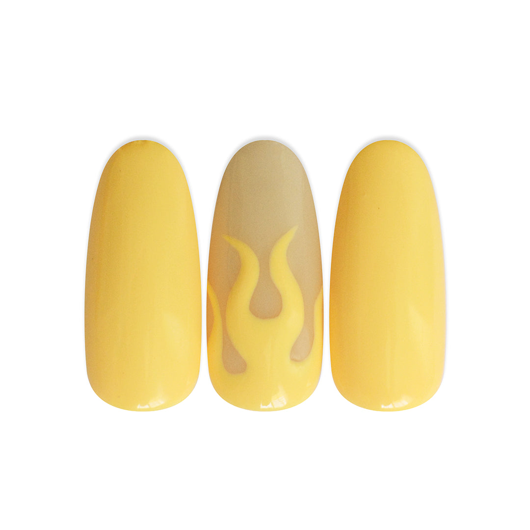 Nail Art Gel - Pastel Yellow - Col. Pastel