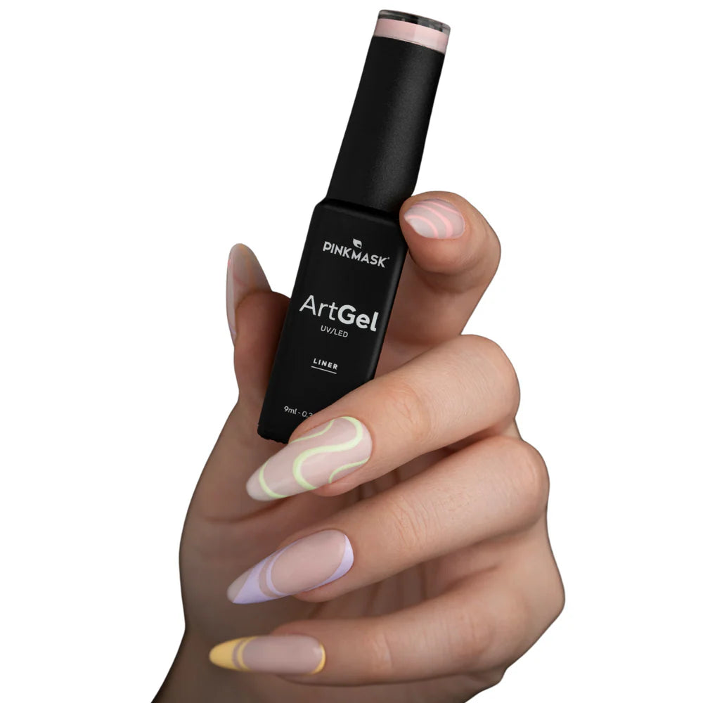 Nail Art Gel - Pastel Pink - Col. Pastel