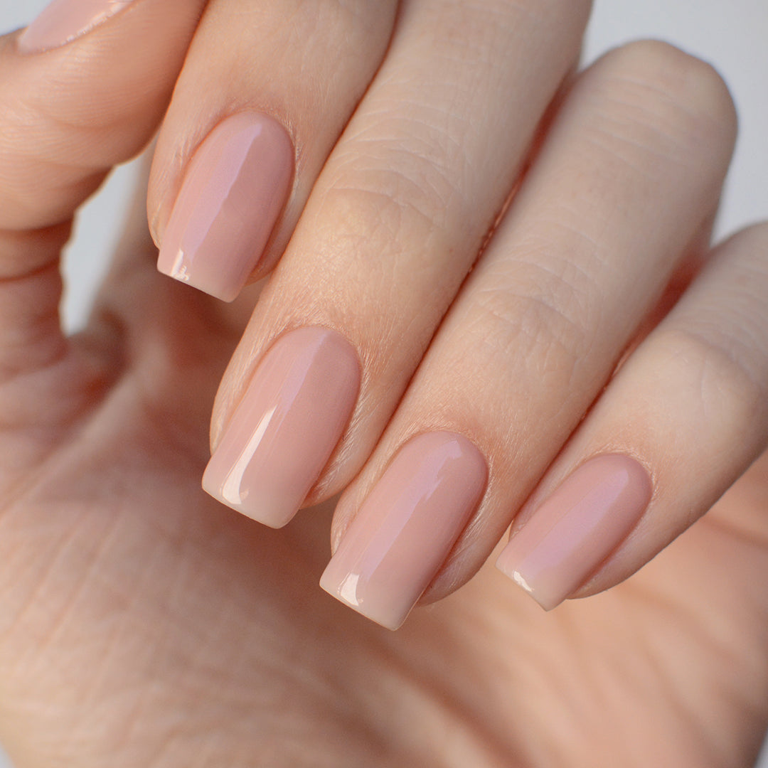 Gel Color - Rubber Base Coat - Sweet peach
