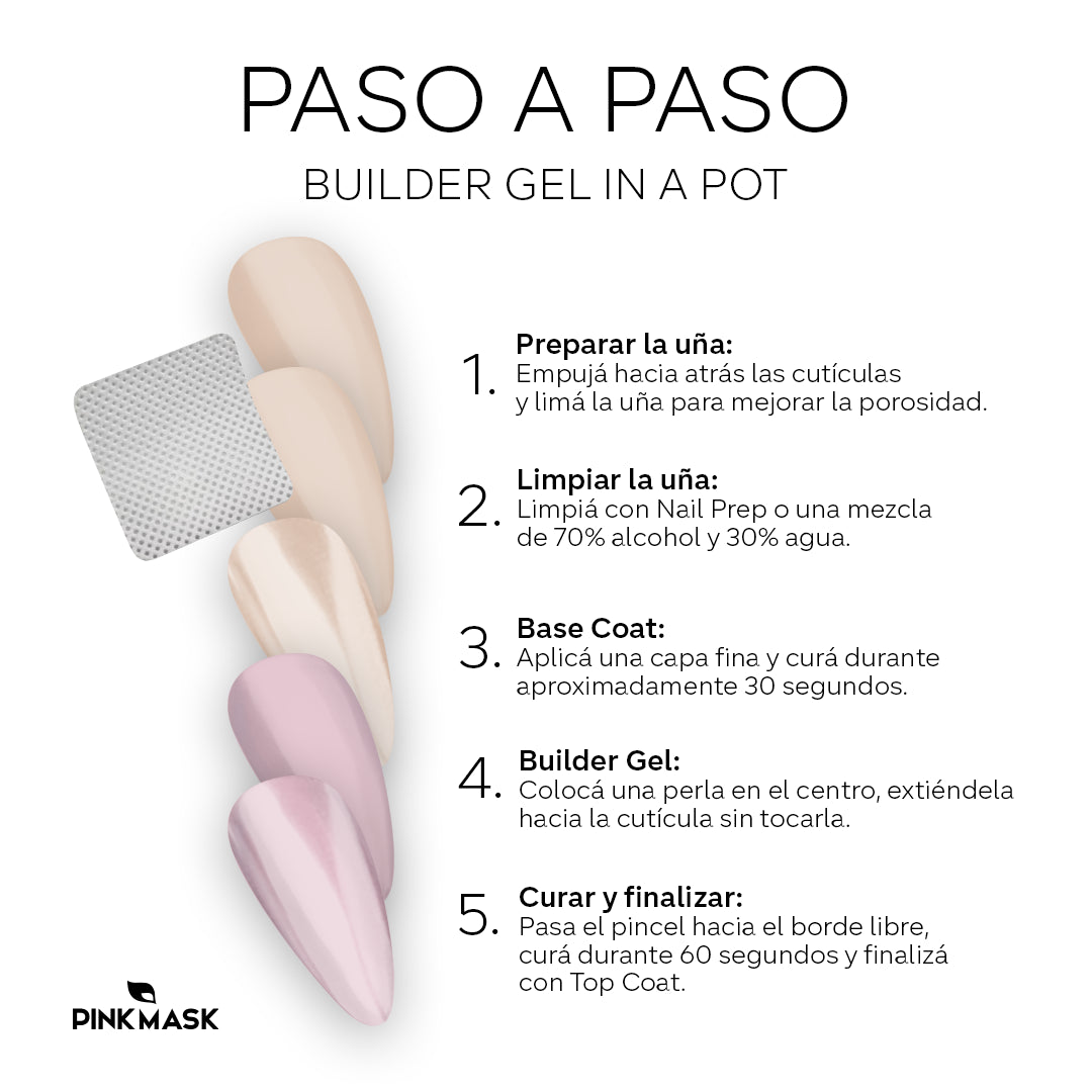 Builder Gel in a Pot - Jelly Cover Pink