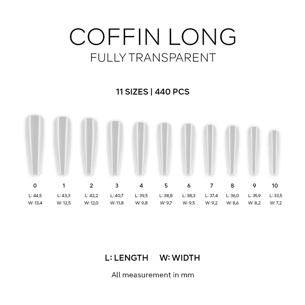 Easy Tips - Coffin Long