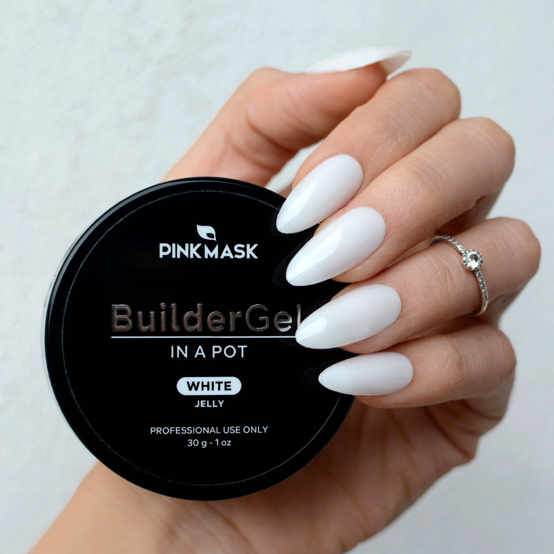 Builder Gel in a Pot - Jelly White