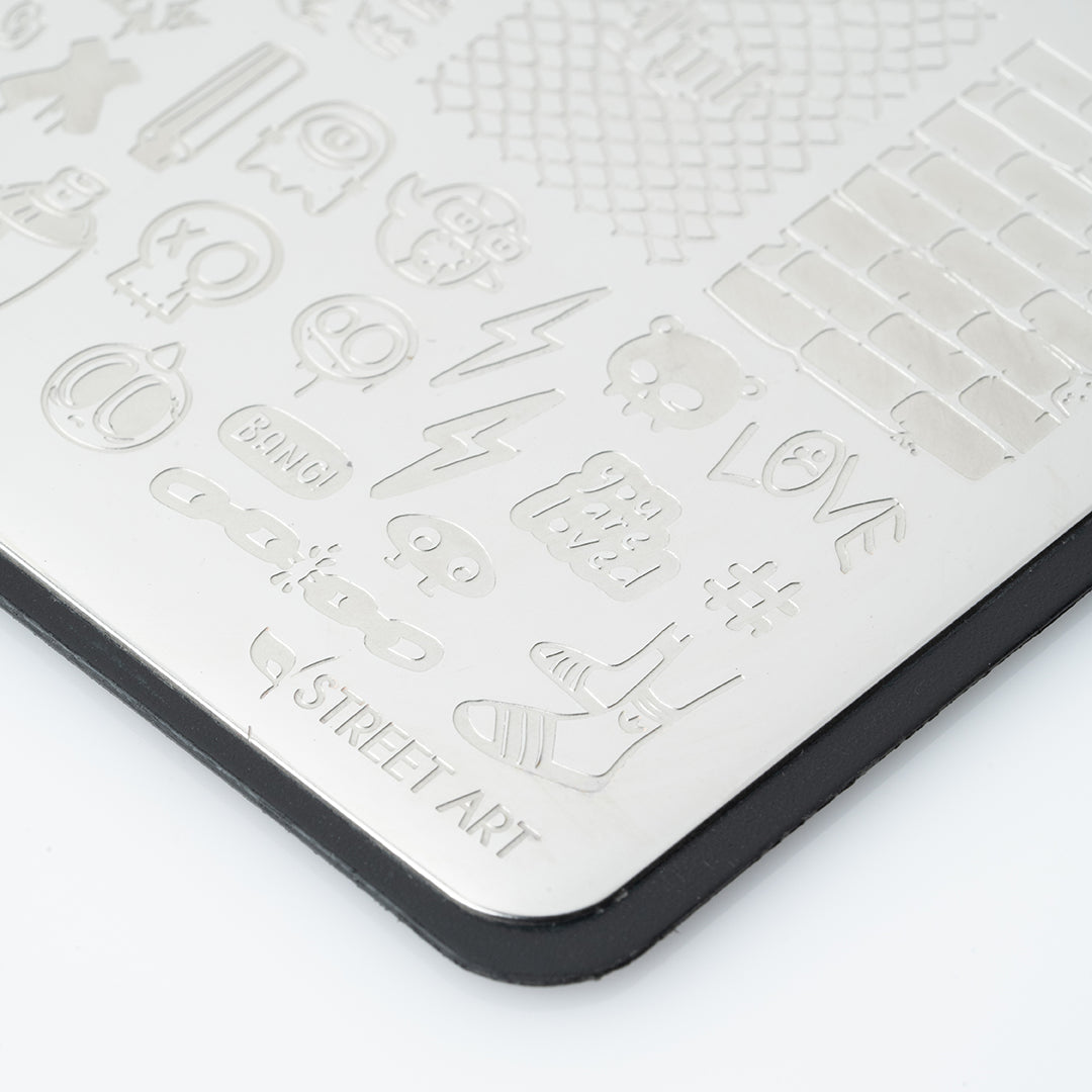 Placa de Stamping Street Art #79