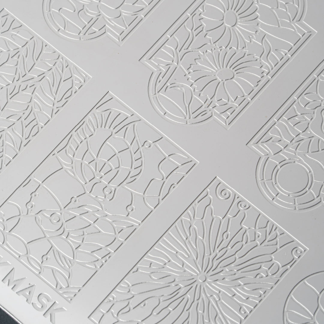 Placa de Stamping Vitraux #85