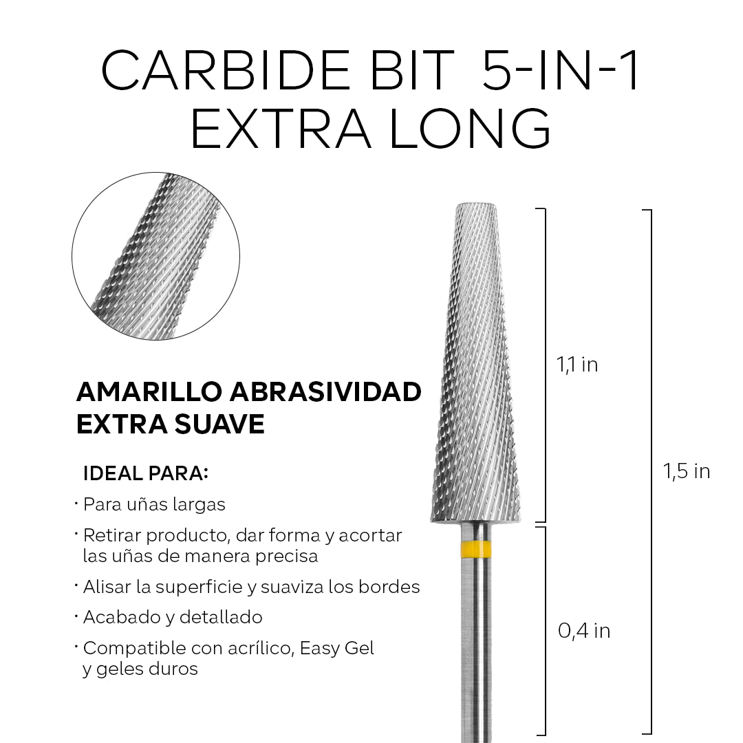 5-in-1 Extra Long - Yellow