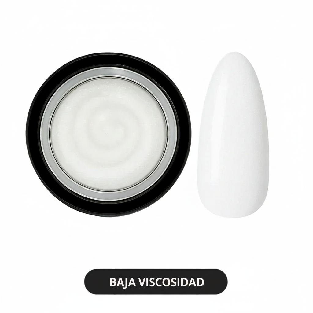 Builder Gel in a Pot - Shimmer White