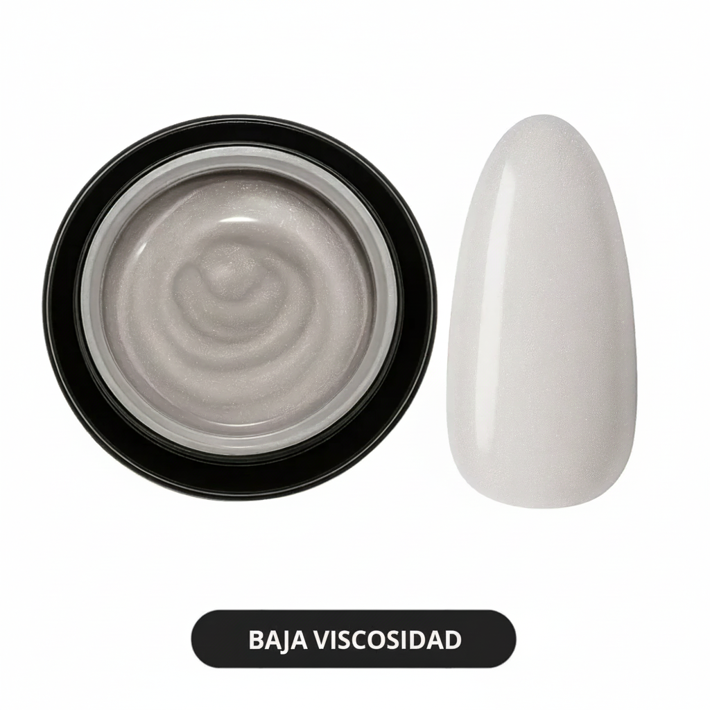 Builder Gel in a Pot - Shimmer Grey