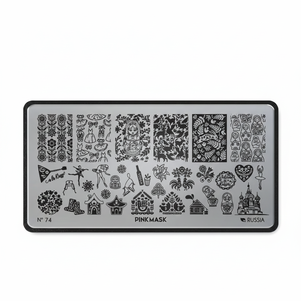 Placa de Stamping Russia #74