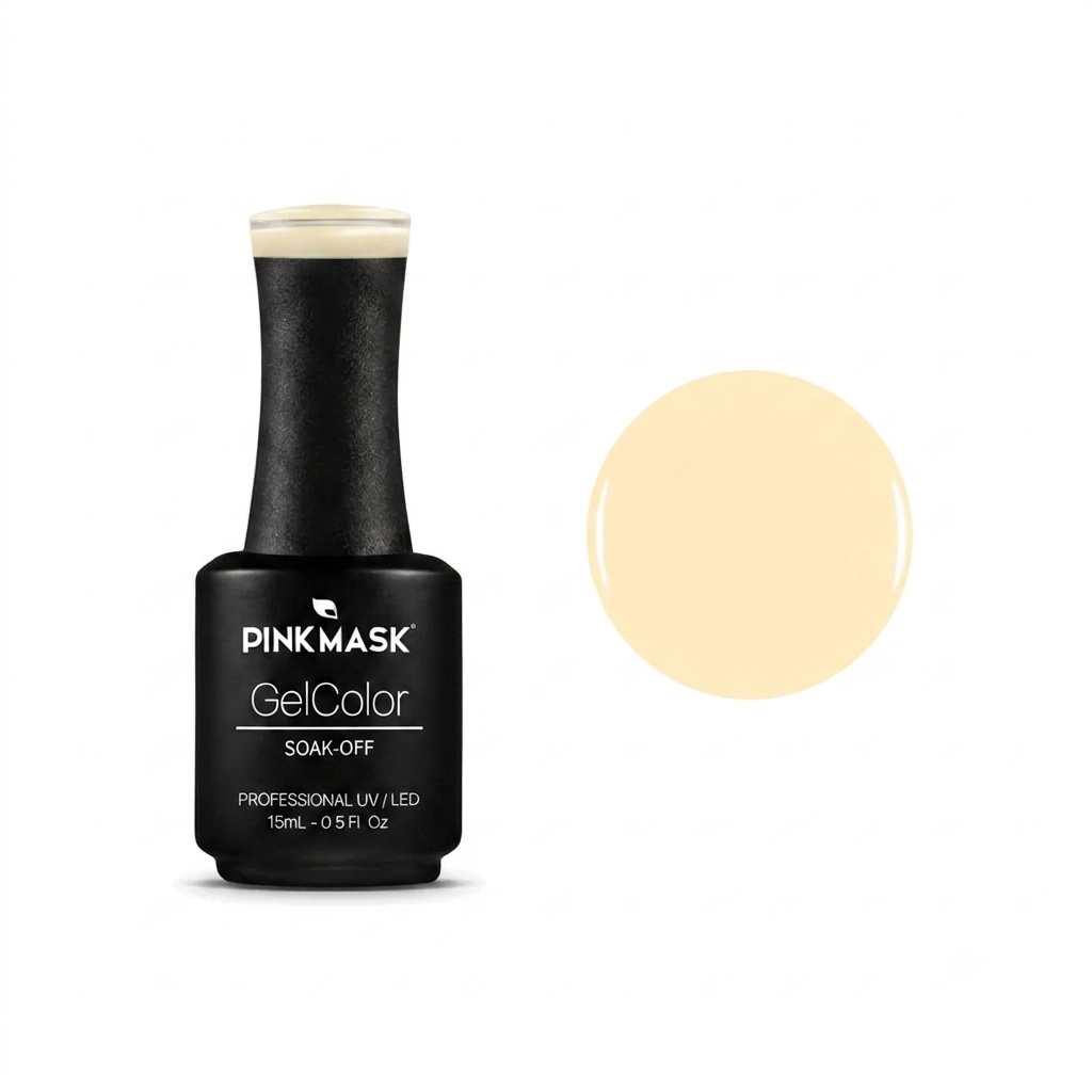 Gel color Vivere de Mi tienda, muestra el frasco con gel de color vibrante y brillante, ideal para uñas y arte en manicura.