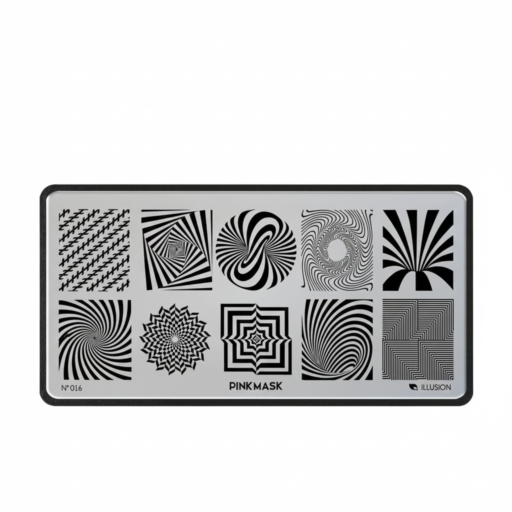 Placa de Stamping Illusion #16