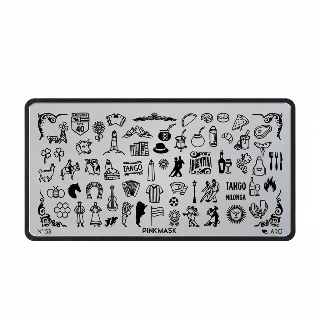 Placa de Stamping Argentina #53