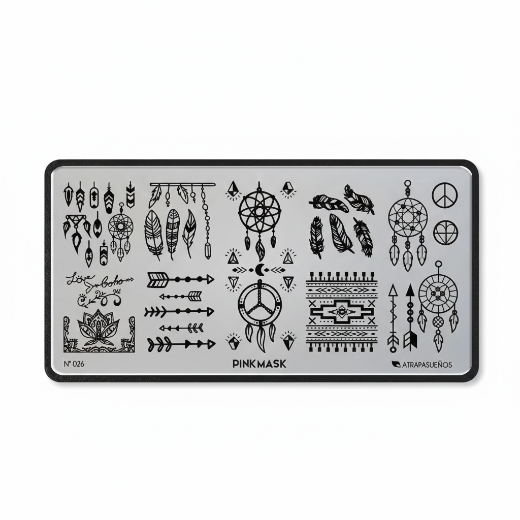 Placa de Stamping Atrapasueños #26