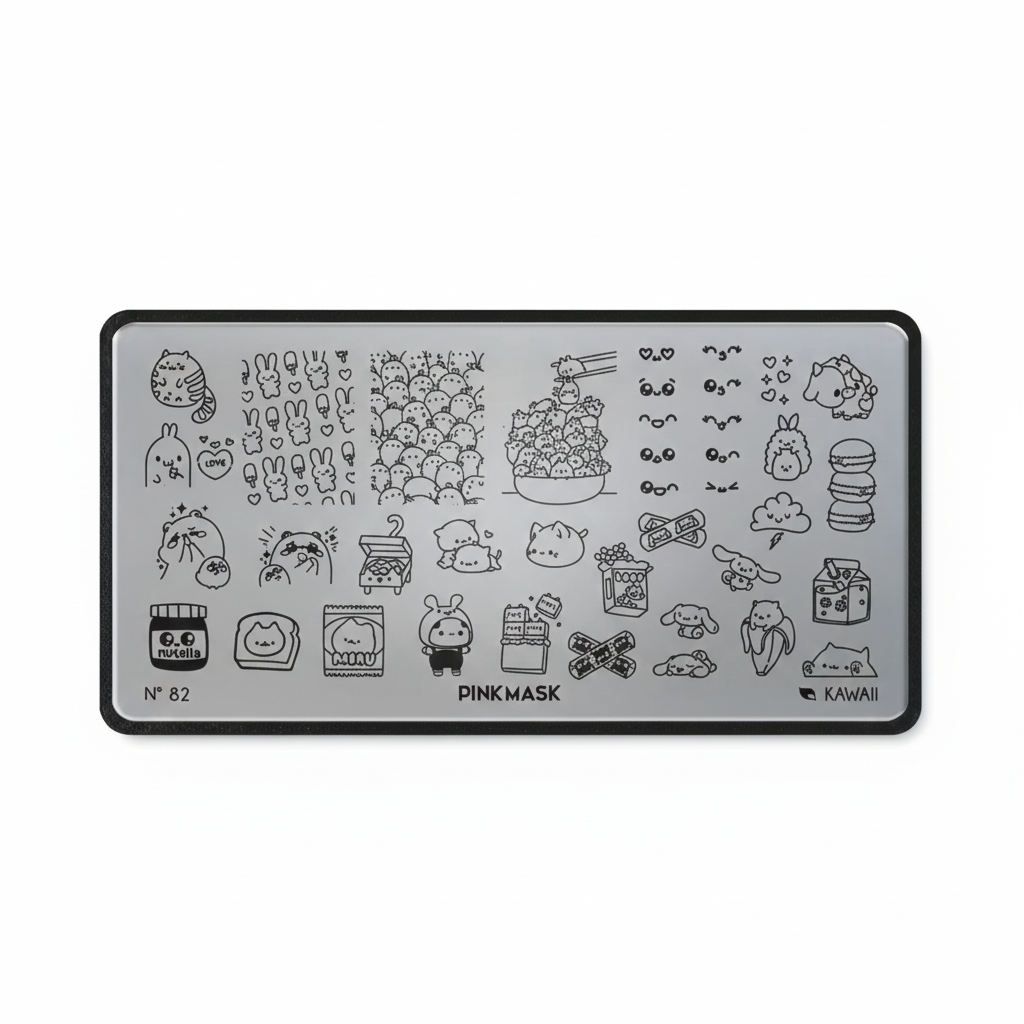 Placa de Stamping Kawaii #82