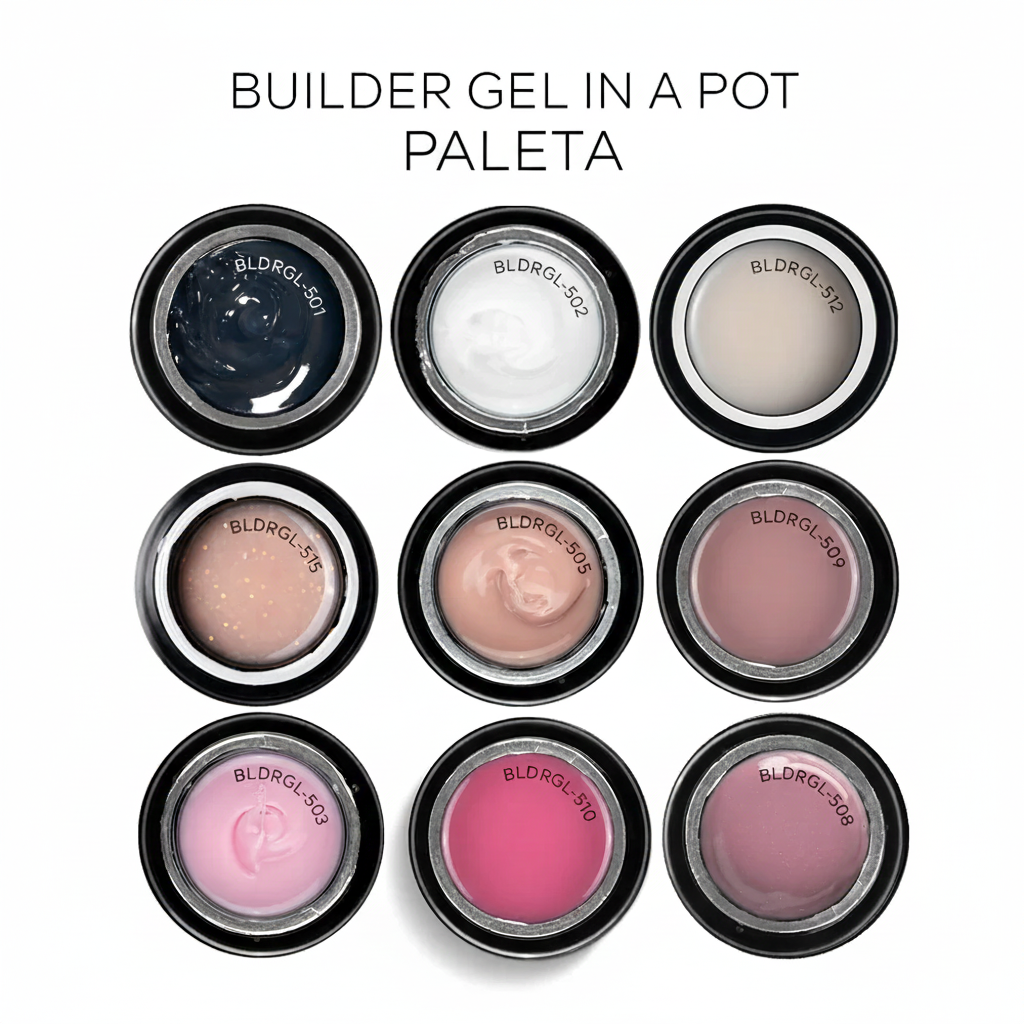 Builder Gel in a Pot - Creamy Light Pink