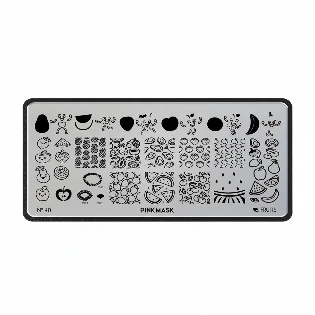 Placa de Stamping Fruits #40