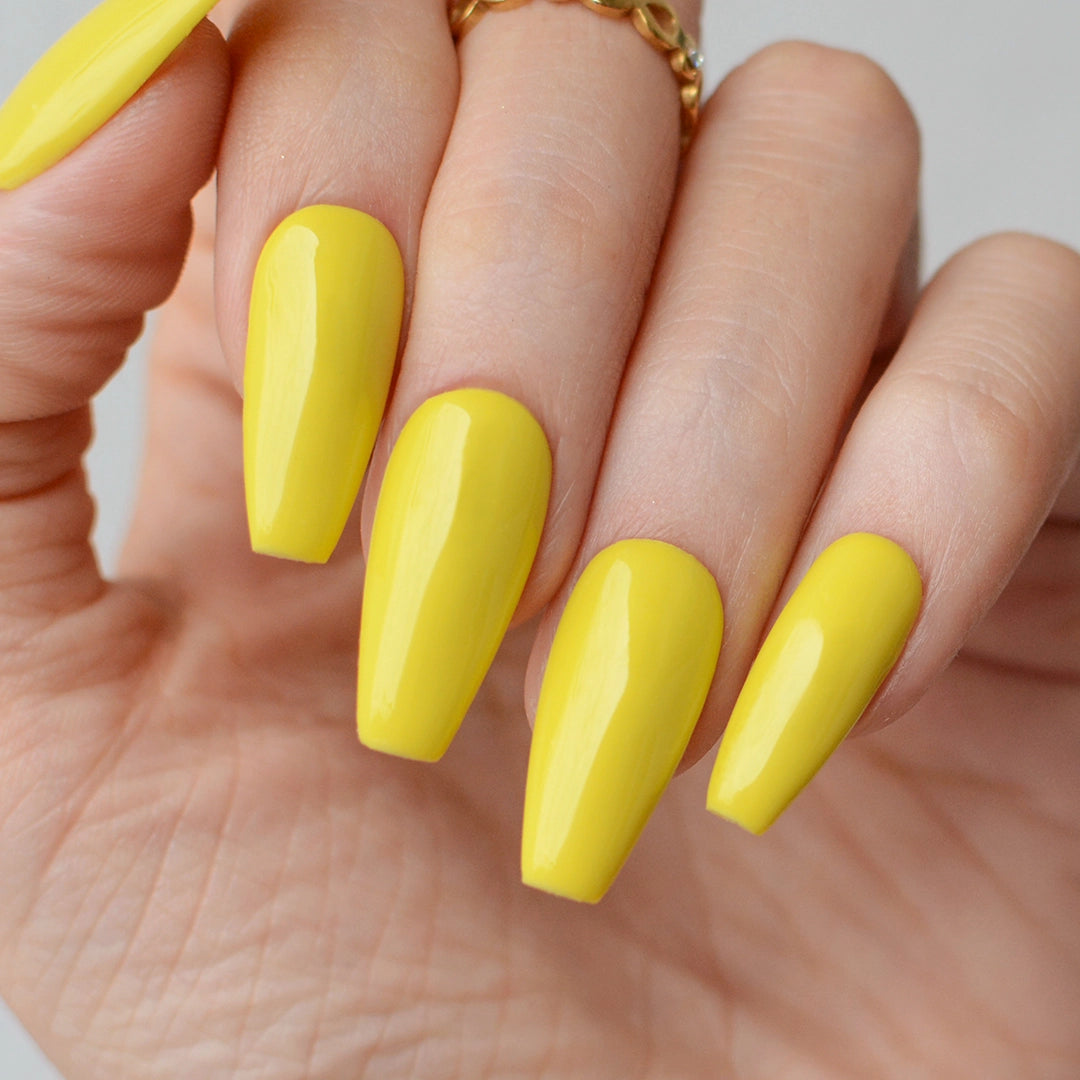 Gel Color - Color Base Coat 2 en 1 - Real Yellow