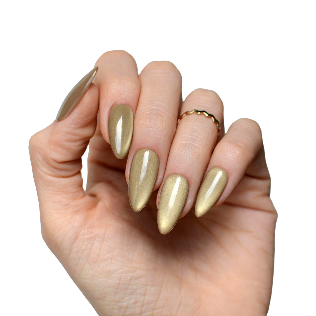 Gel Color - Golden Halo - Col. Crystal Nude Cat Eye