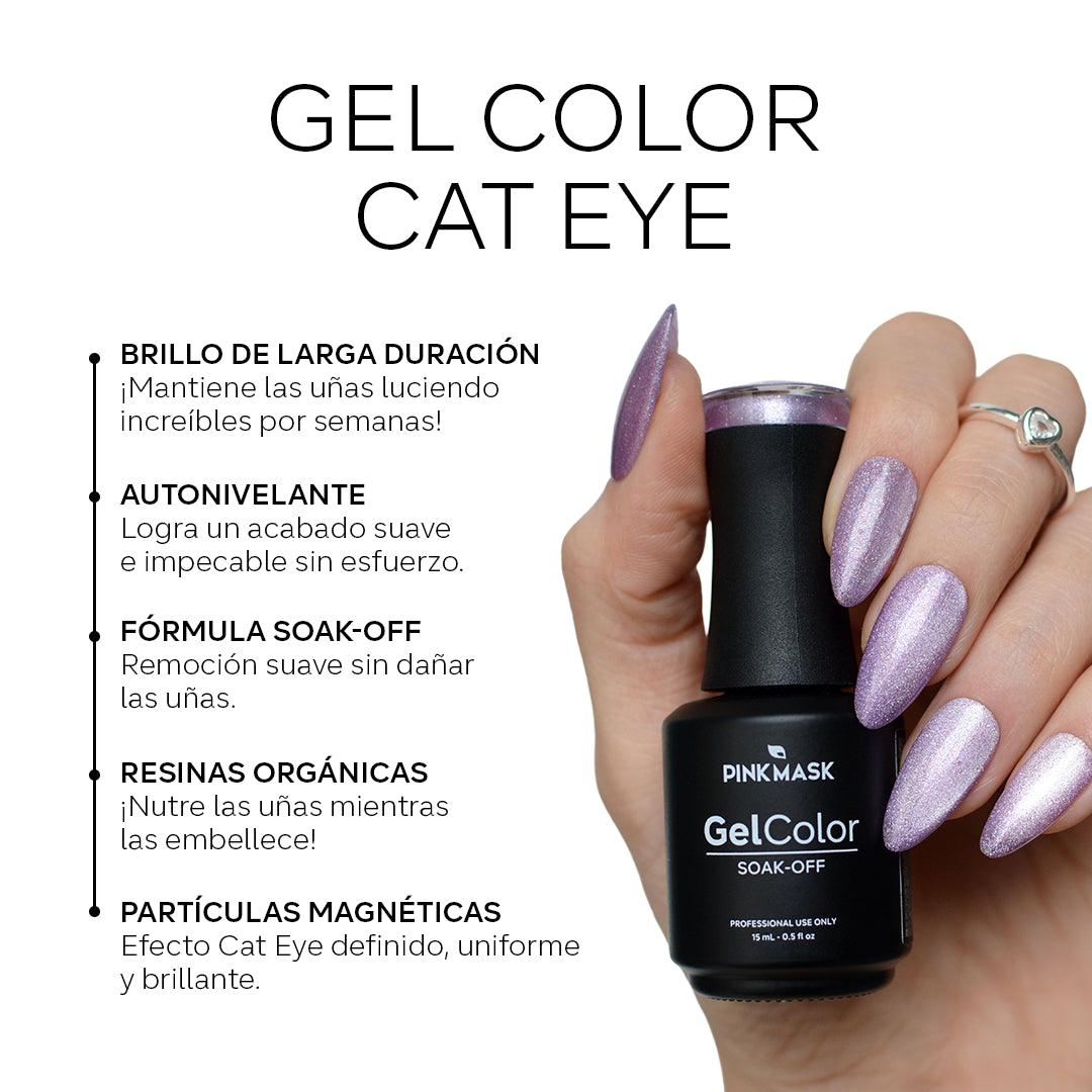 Gel Color - Champagne Pearl - Col. Pastel Cat Eye
