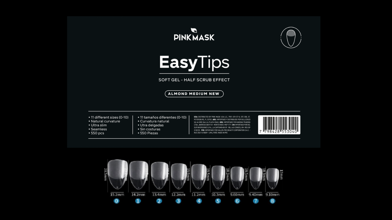 Easy Tips - Almond Medium - NEW