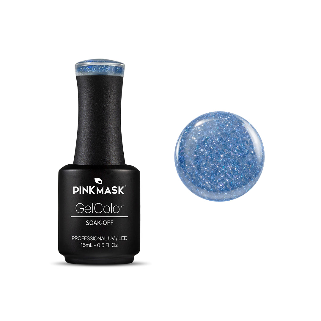Gel Color - Color Base Coat - Blueberry - Col. Reflective Jelly