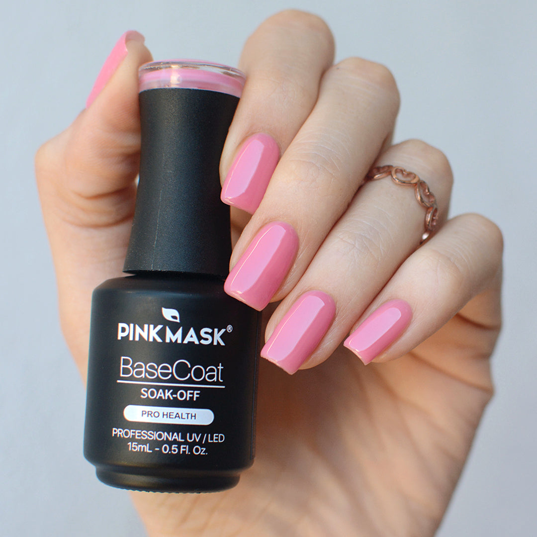 Gel Color - Rubber Base Coat - Rose Vie