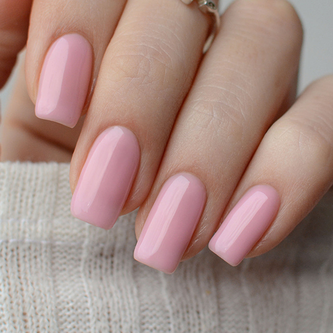 Gel Color - Rubber Base Coat - Sweet Pink