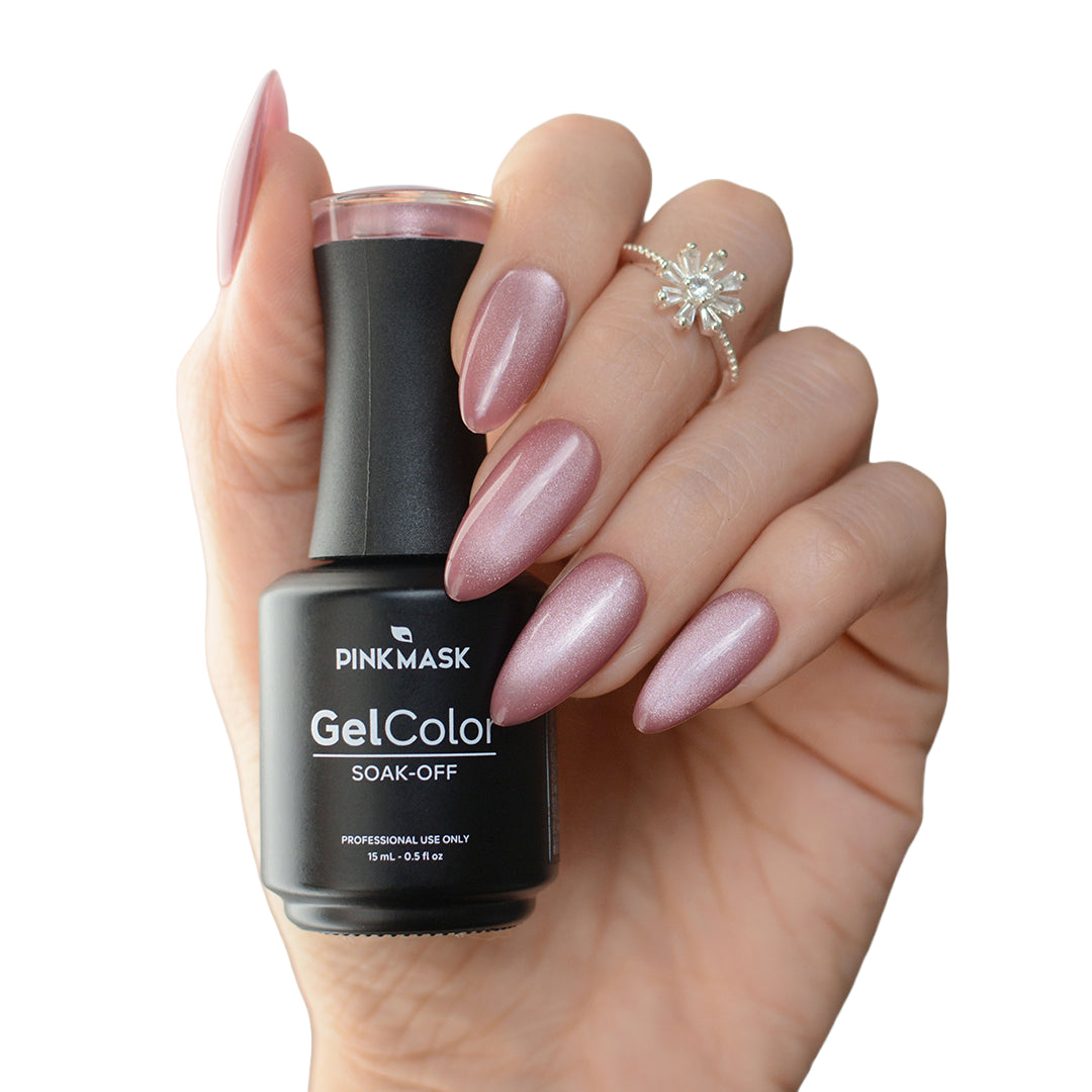 Gel Color - Misty Rose - Col. Crystal Nude Cat Eye