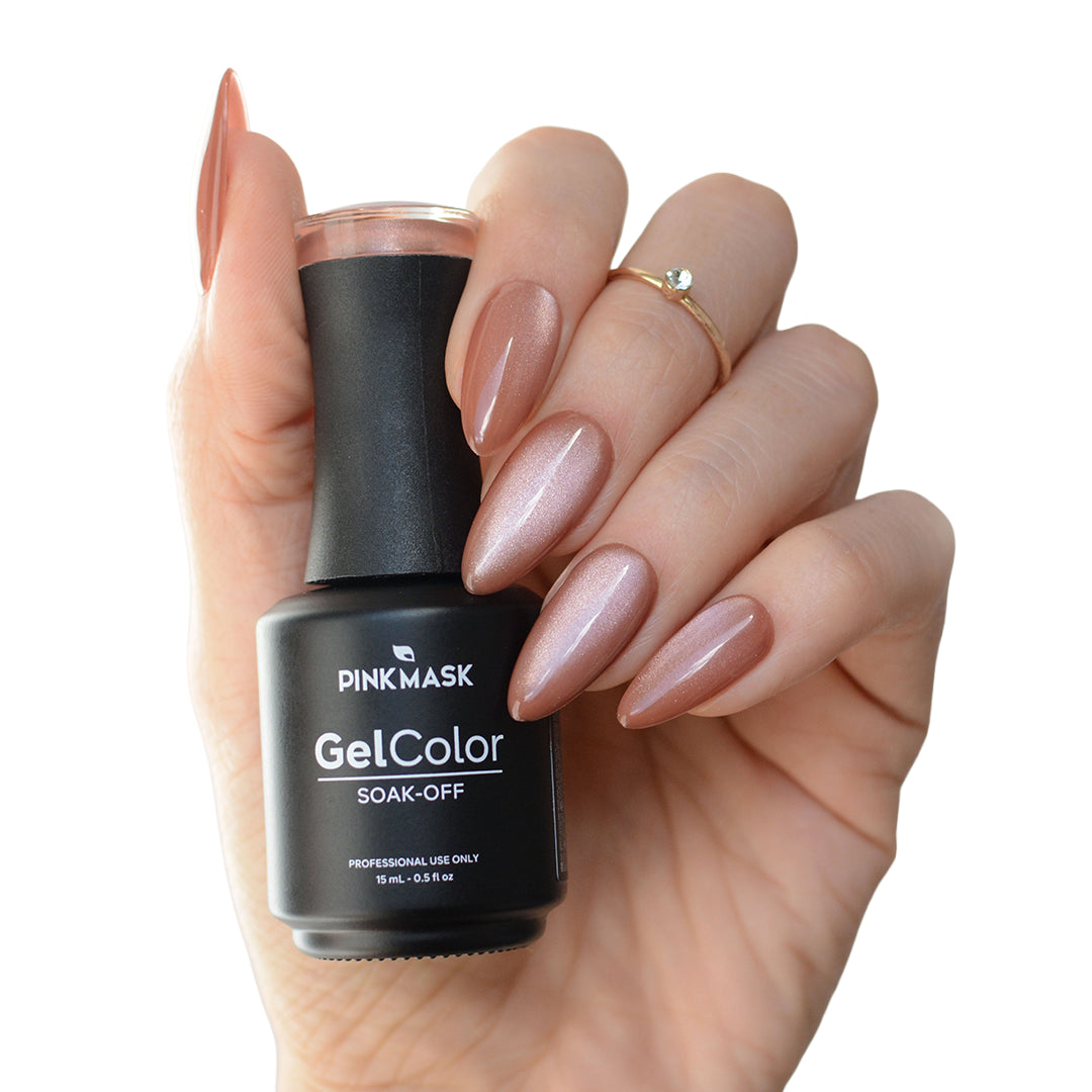 Gel Color - Nude Radiance - Col. Crystal Nude Cat Eye