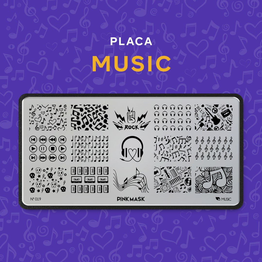 Placa de Stamping Music #19