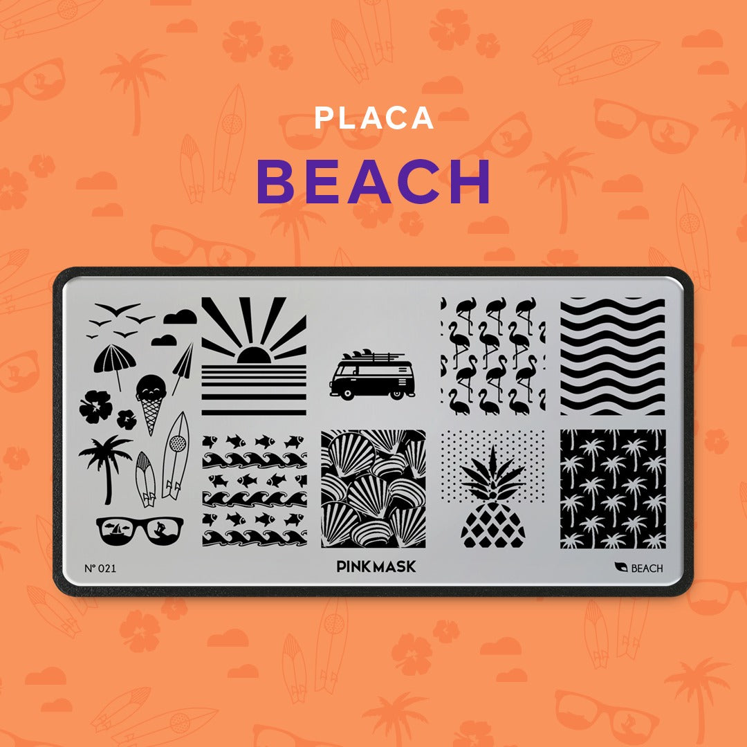 Placa de Stamping Beach #21