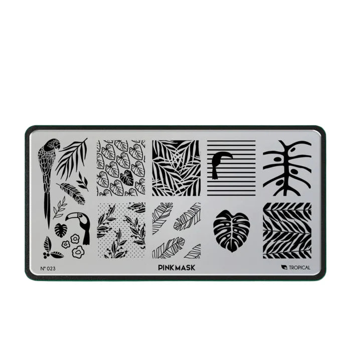 Placa de Stamping Tropical #23