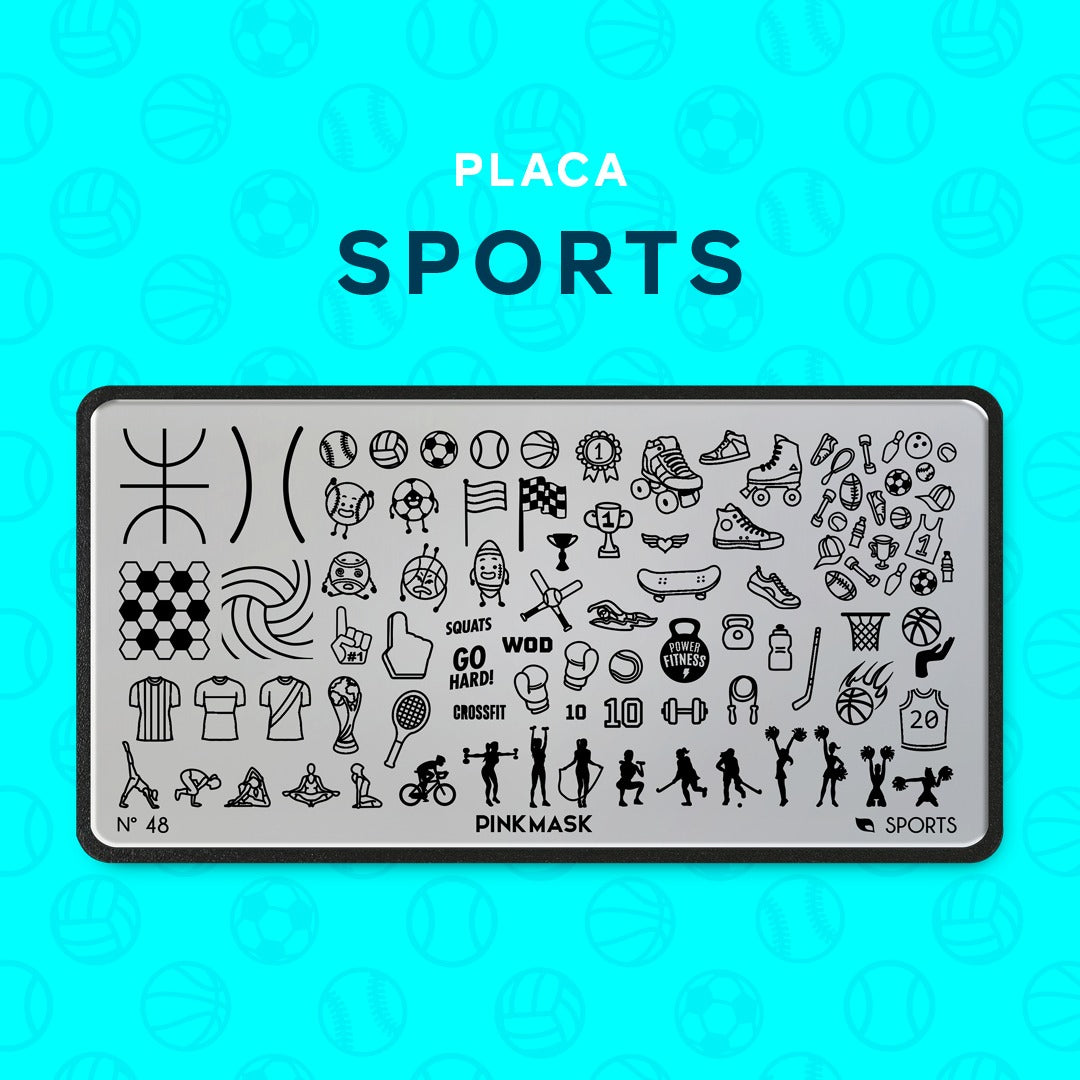 Placa de Stamping Sports #48