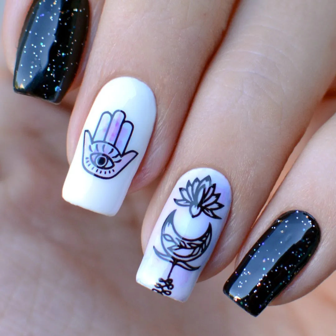 Placa de Stamping Henna #72