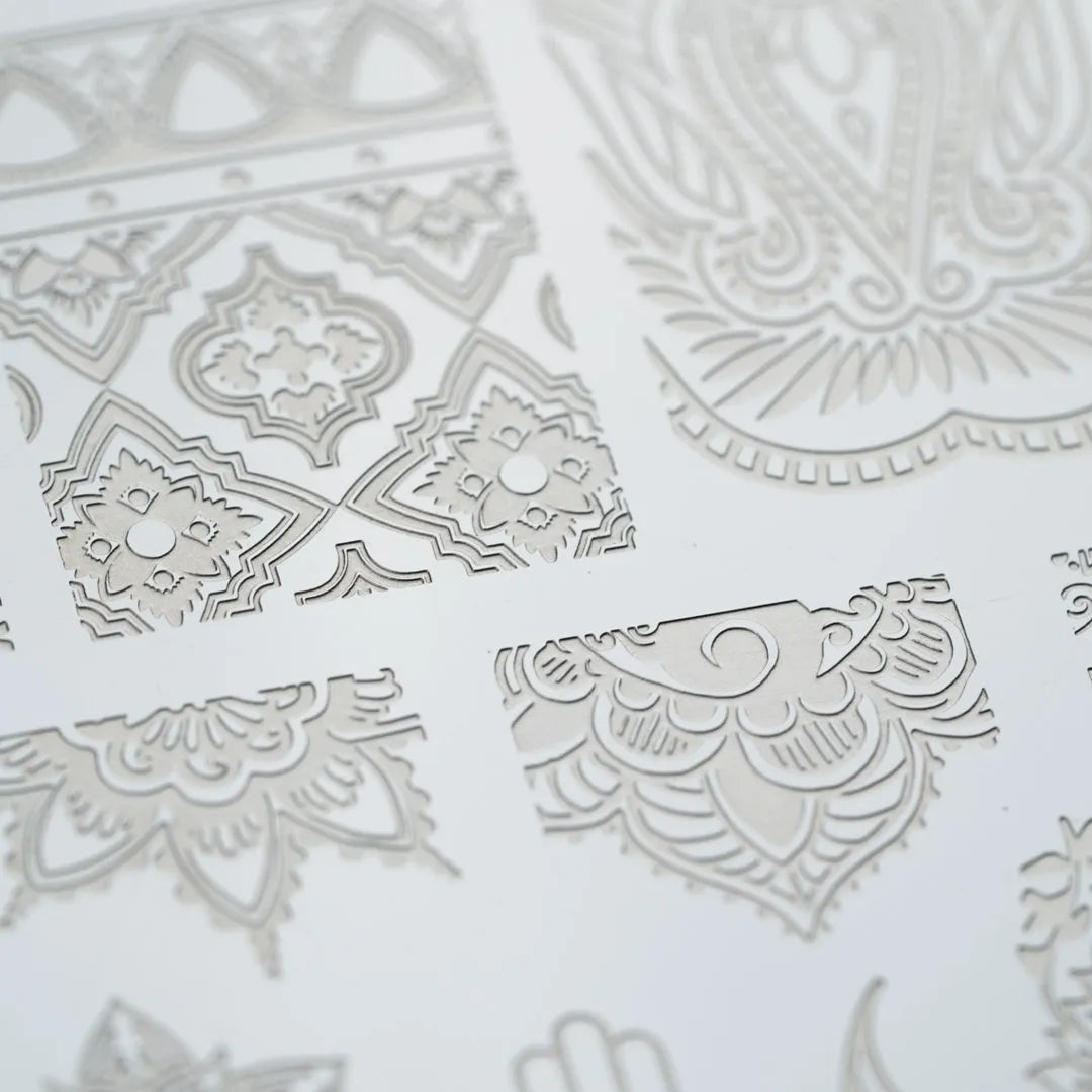 Placa de Stamping Henna #72