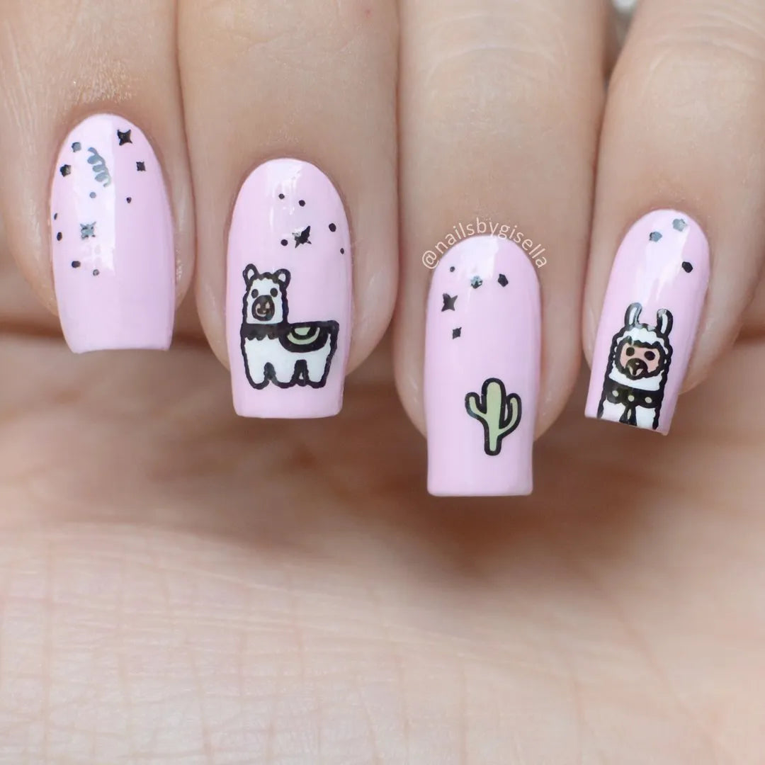 Placa de Stamping Little Zoo #43