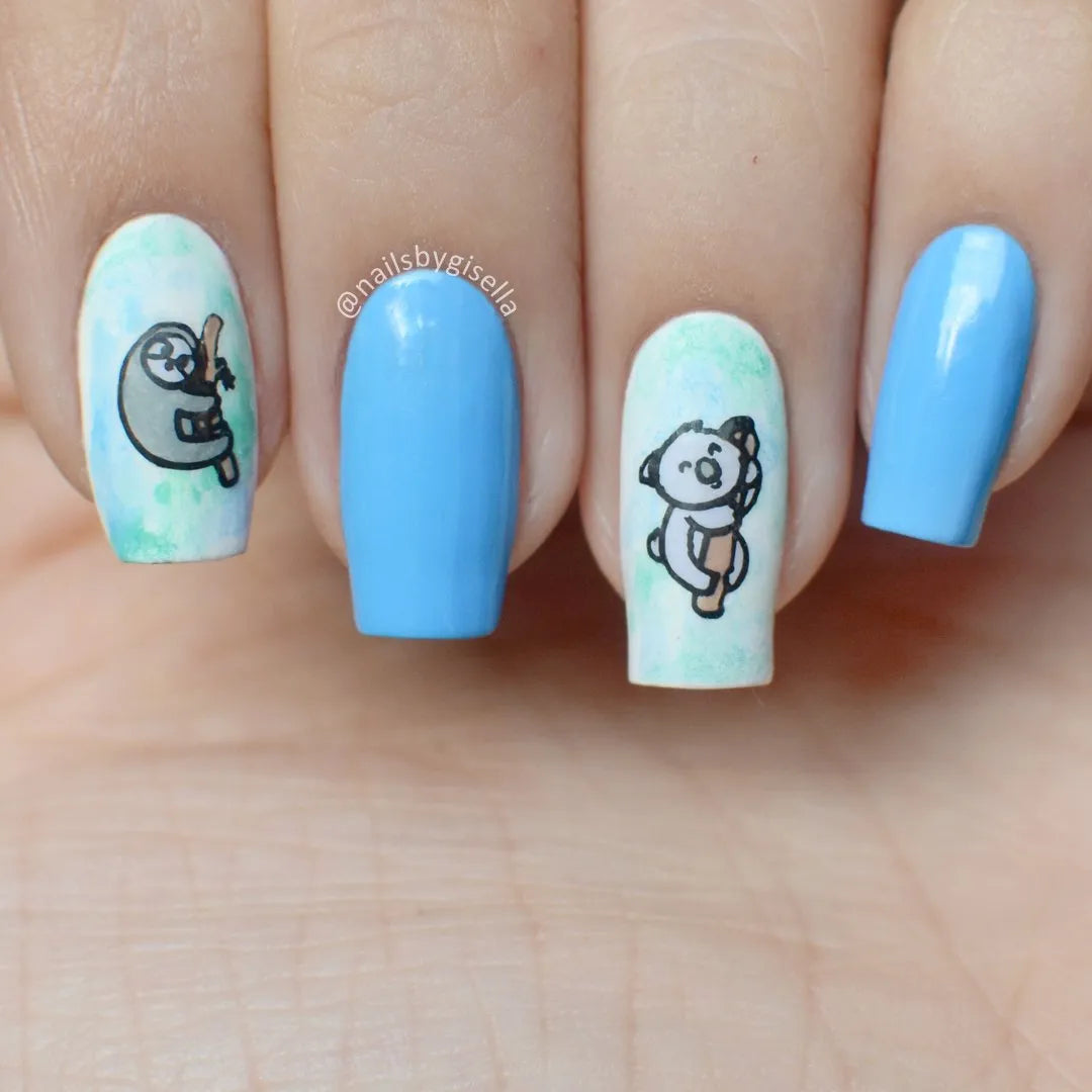 Placa de Stamping Little Zoo #43