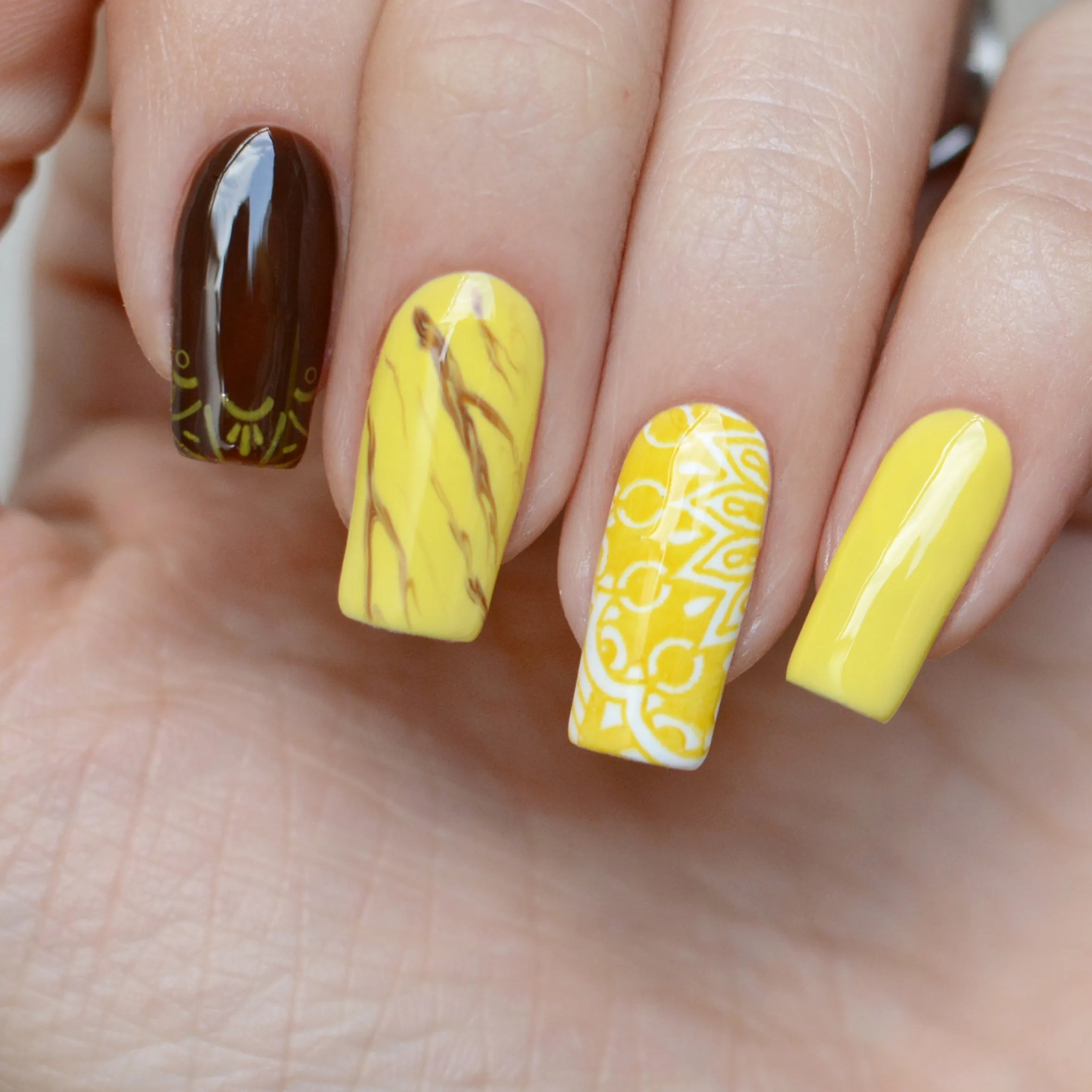 Placa de Stamping Arabesque #13