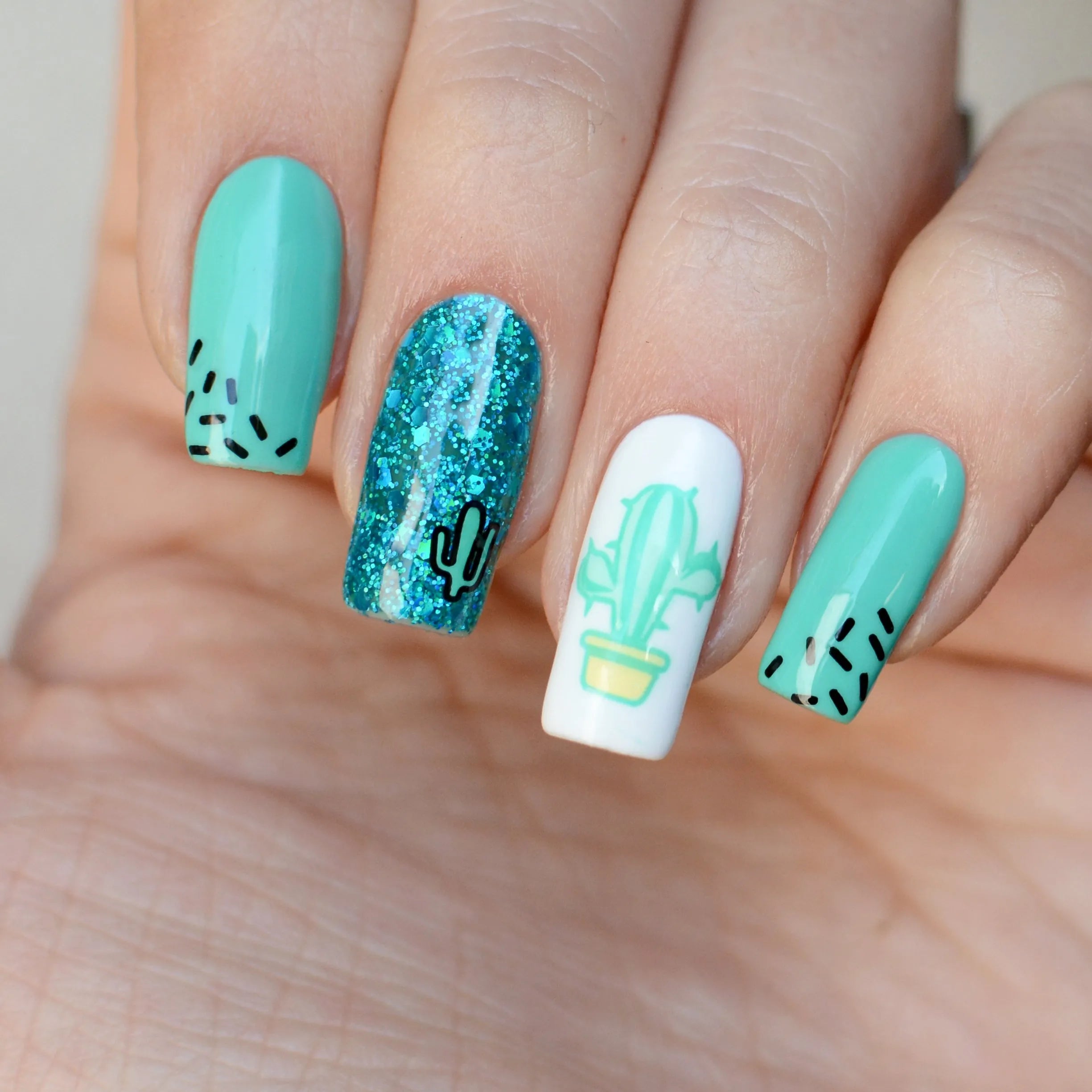 Placa de Stamping Cactus #38