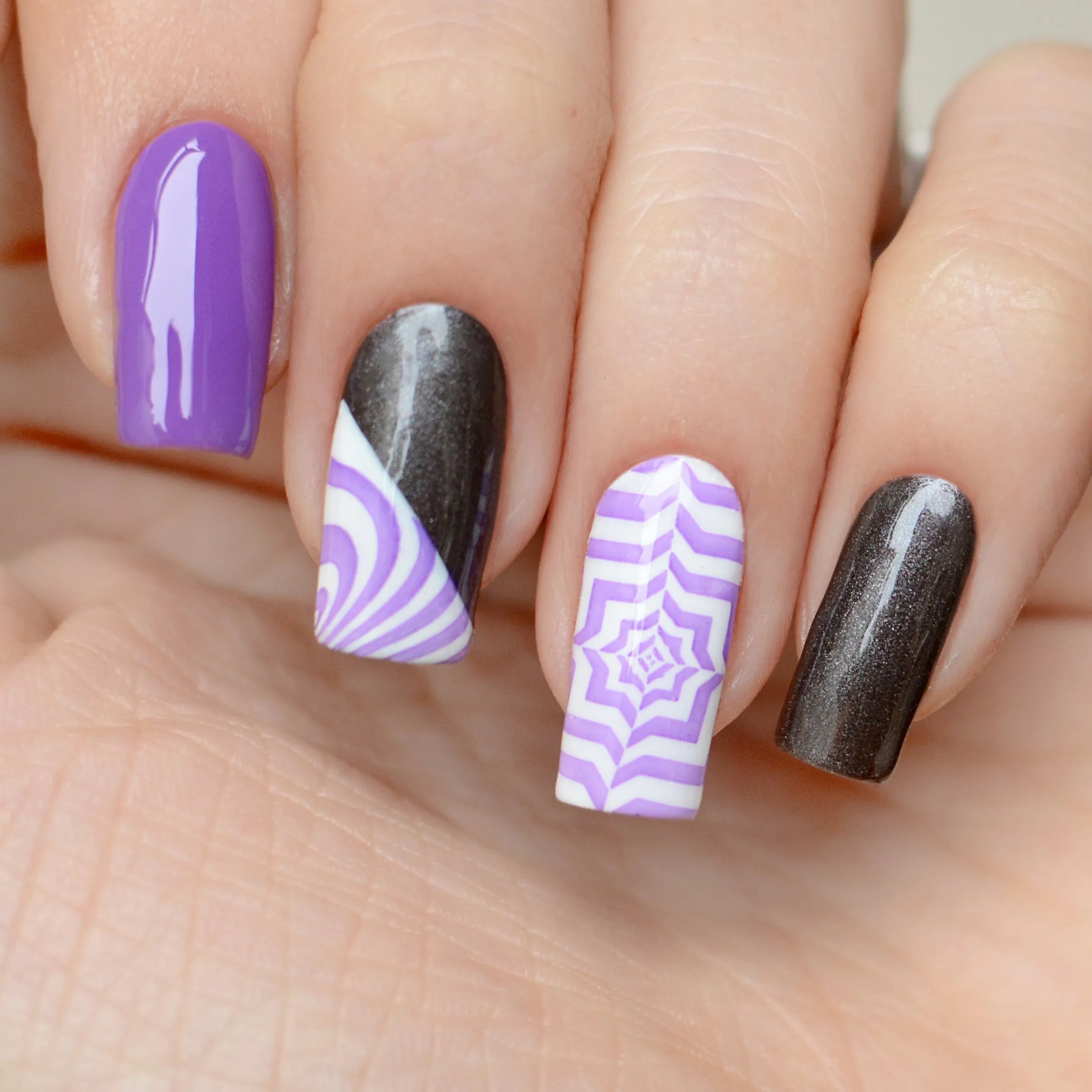 Placa de Stamping Illusion #16