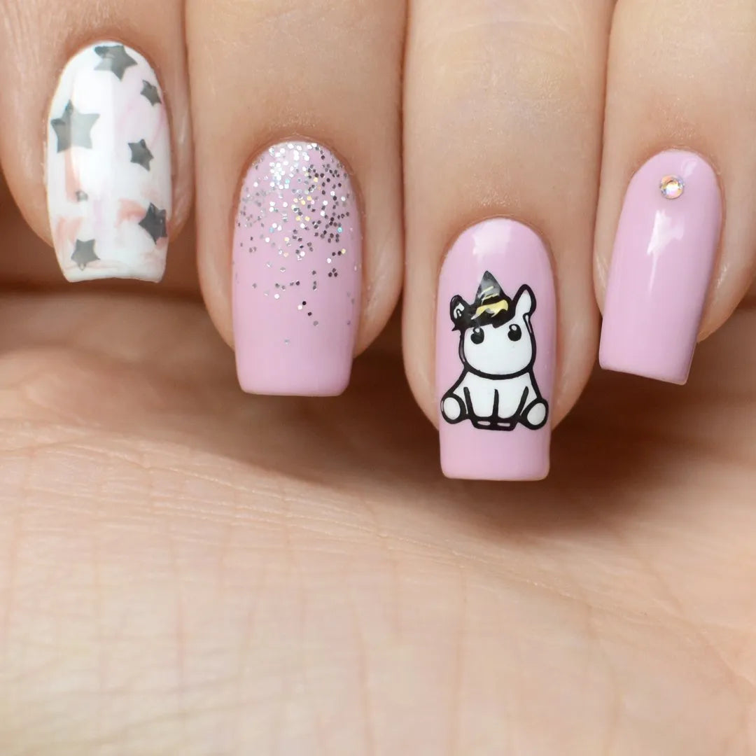 Placa de Stamping Unicorns #36