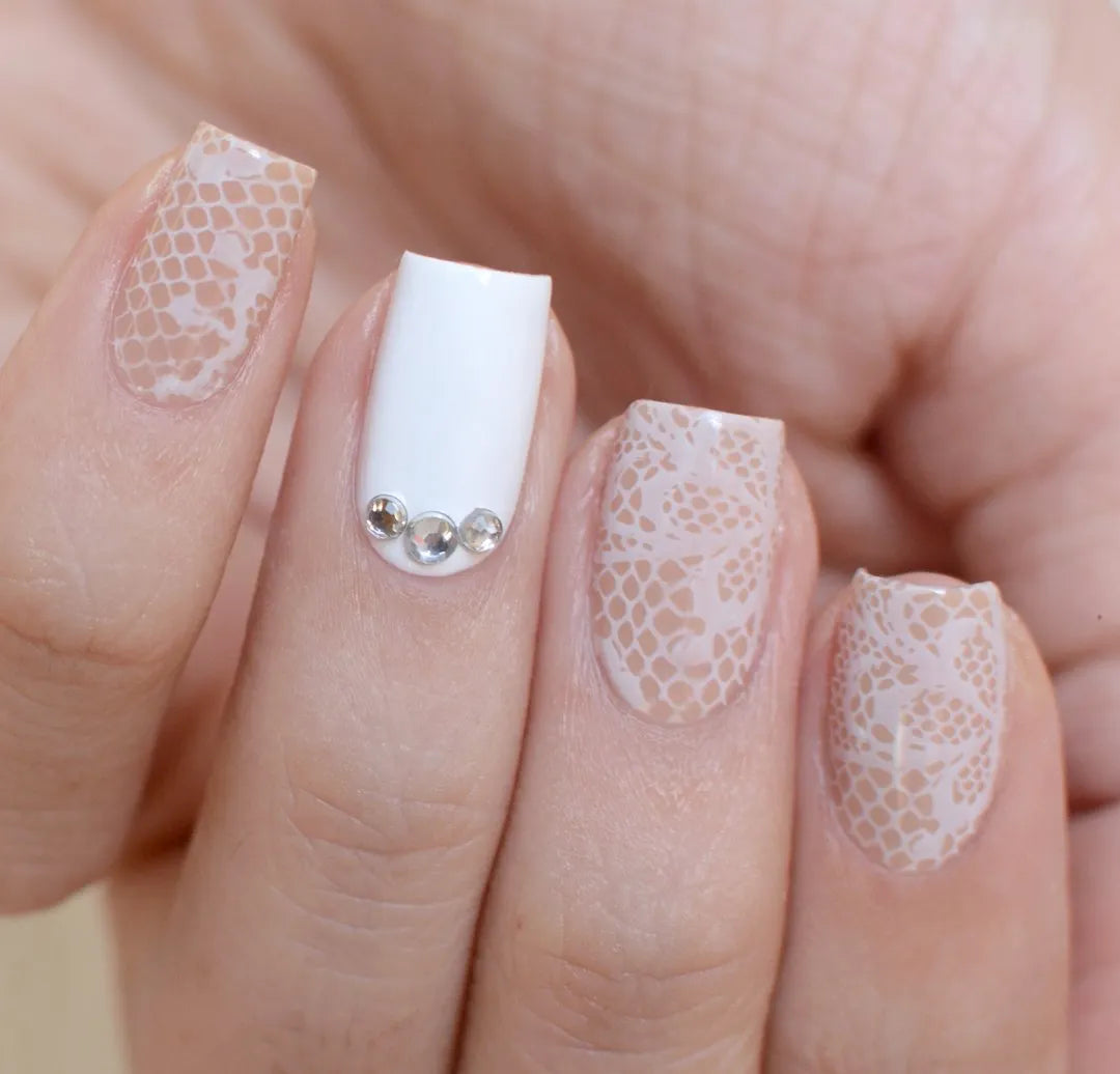 Placa de Stamping Encaje #5