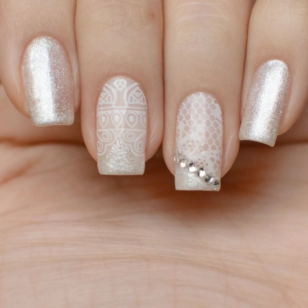 Placa de Stamping Lace #31