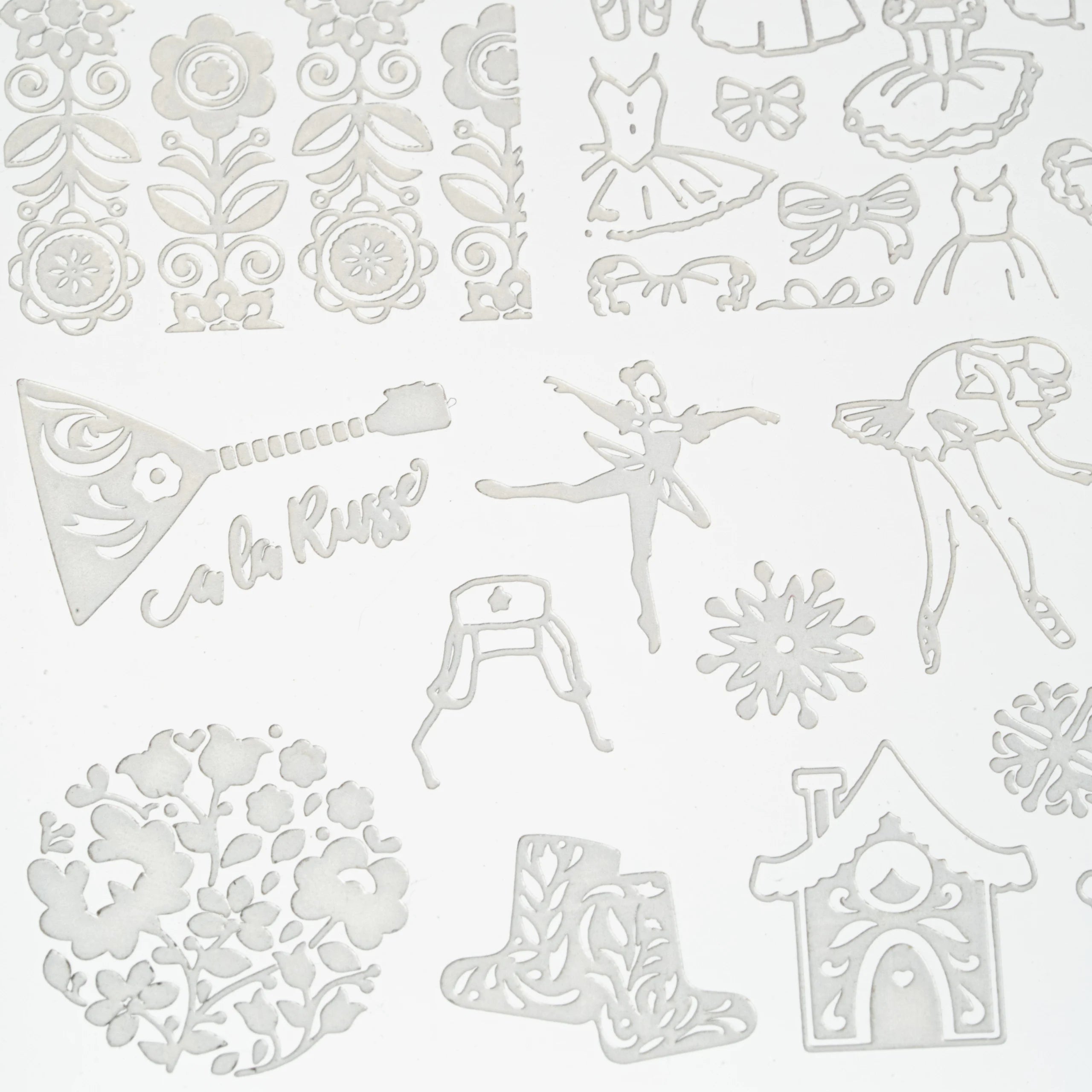 Placa de Stamping Russia #74