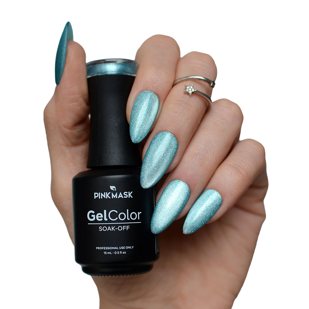 Gel Color - Seafoam Gleam - Col. Pastel Cat Eye