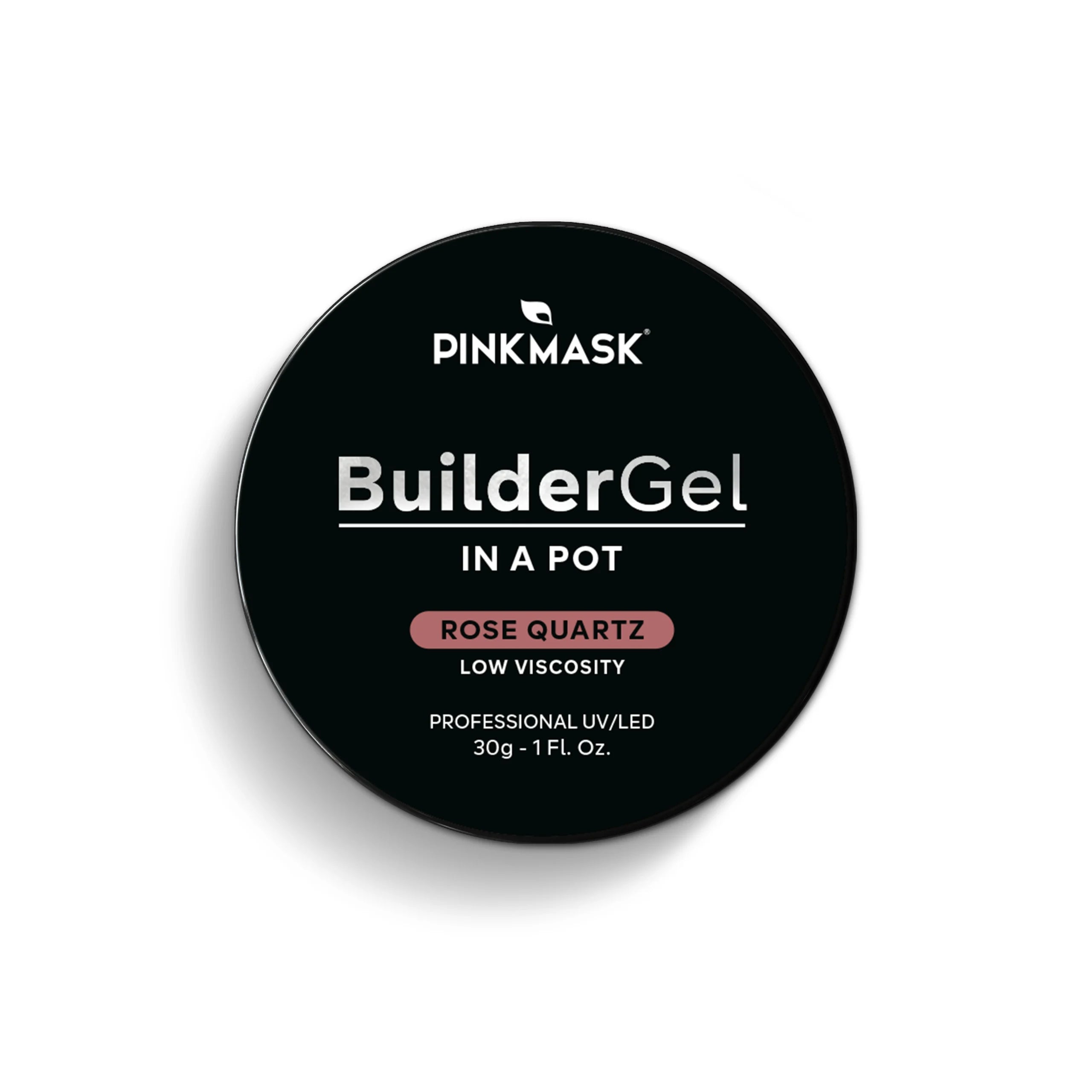 Builder Gel in a Pot - Rose quartz