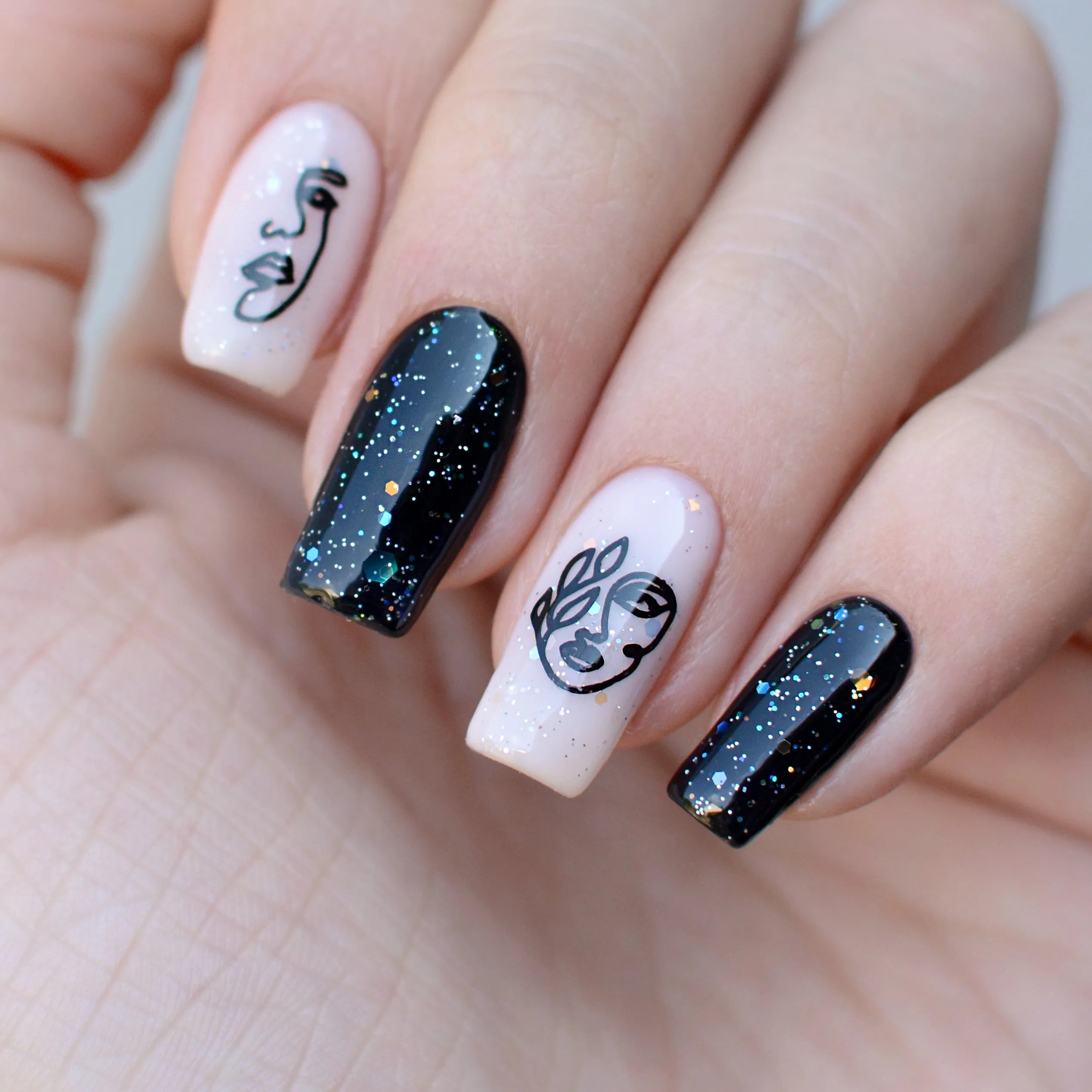 Gel Color - Glitter Top Coat #1
