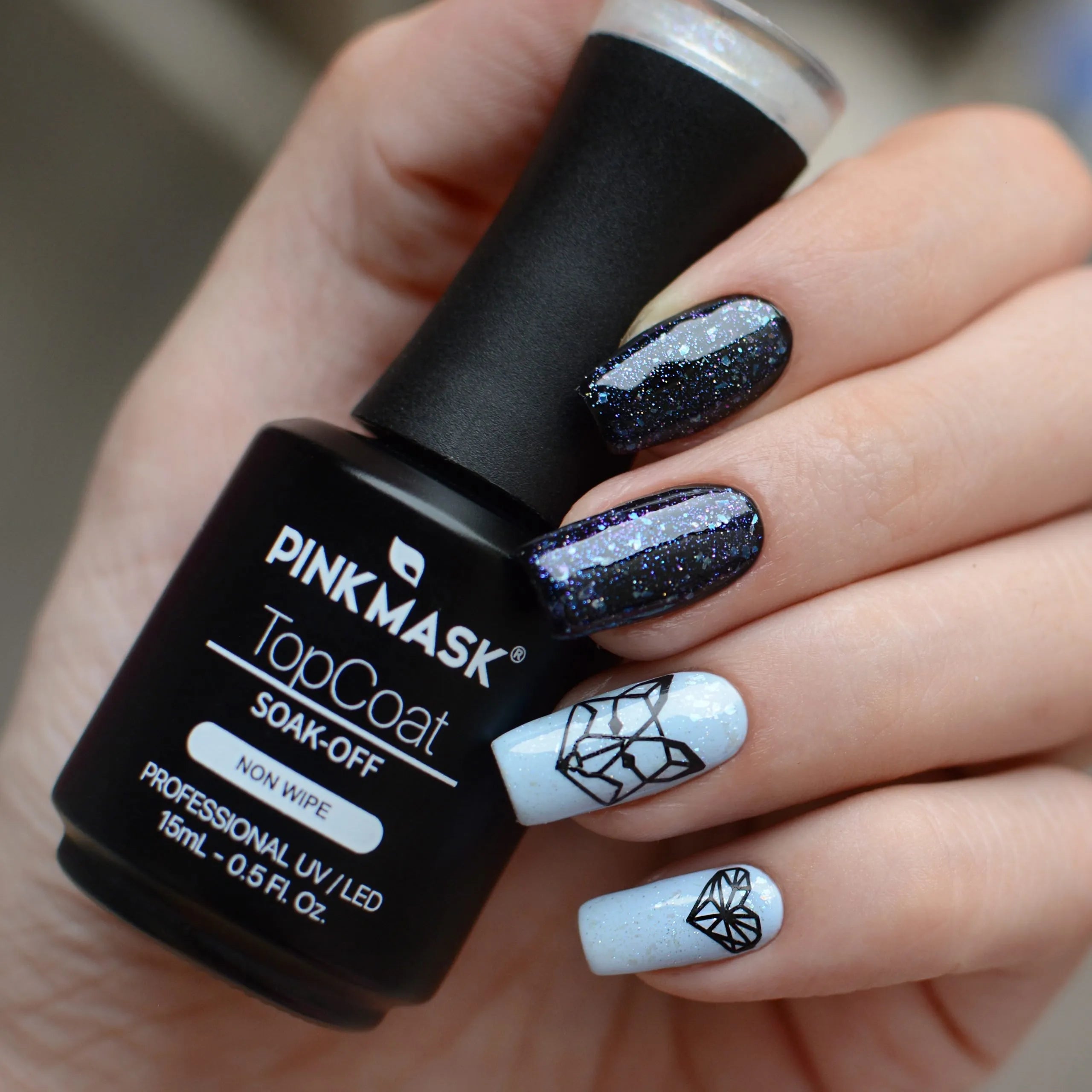 Gel Color - Glitter Top Coat #2