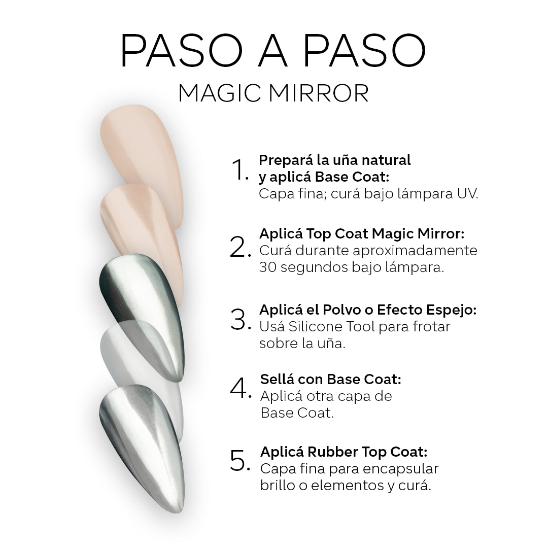 Gel Color - Top Coat Magic Mirror