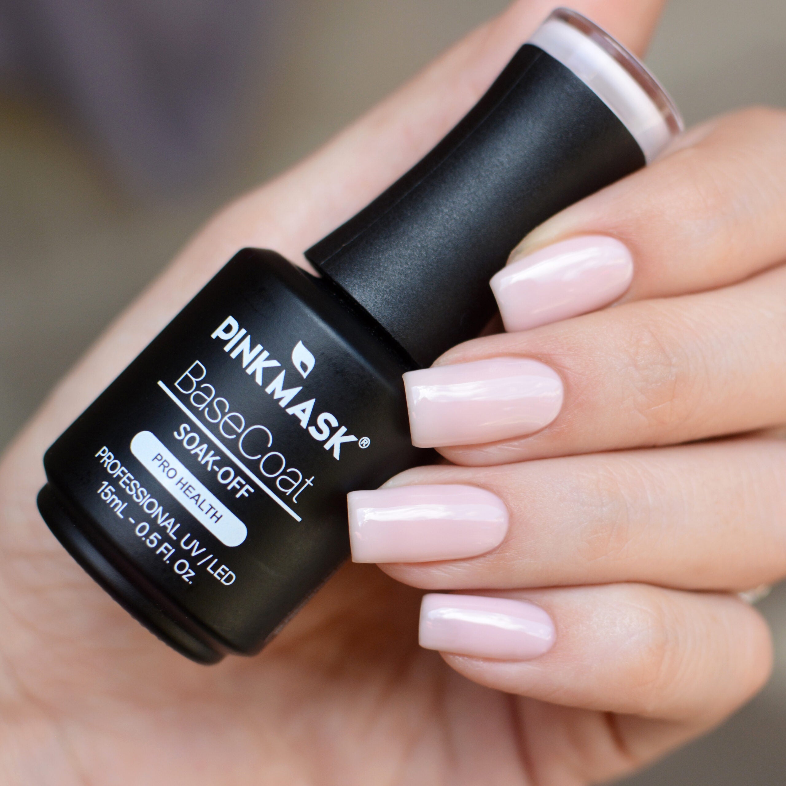 Gel Color - Rubber Base Coat - Milky Pink