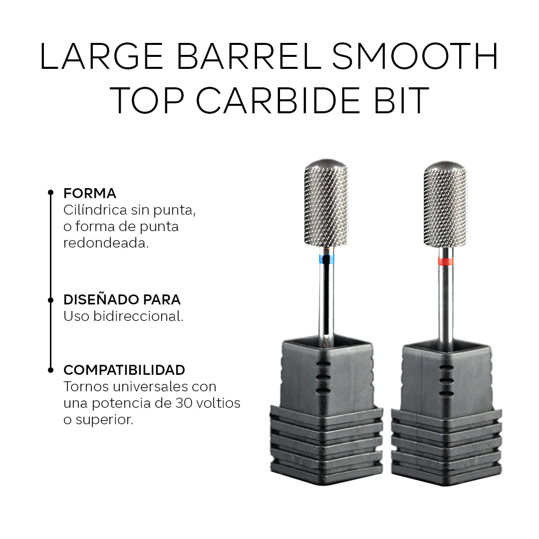 Carbide Bit-Large Barrel Smooth Top-6.6*12.7-Blue